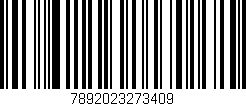 Código de barras (EAN, GTIN, SKU, ISBN): '7892023273409'