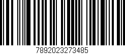 Código de barras (EAN, GTIN, SKU, ISBN): '7892023273485'