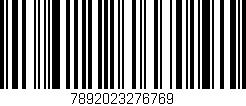 Código de barras (EAN, GTIN, SKU, ISBN): '7892023276769'