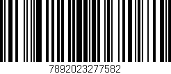 Código de barras (EAN, GTIN, SKU, ISBN): '7892023277582'