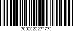 Código de barras (EAN, GTIN, SKU, ISBN): '7892023277773'