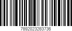 Código de barras (EAN, GTIN, SKU, ISBN): '7892023283736'