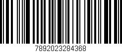 Código de barras (EAN, GTIN, SKU, ISBN): '7892023284368'