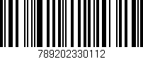 Código de barras (EAN, GTIN, SKU, ISBN): '789202330112'