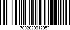 Código de barras (EAN, GTIN, SKU, ISBN): '7892023912957'