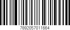 Código de barras (EAN, GTIN, SKU, ISBN): '7892057011664'