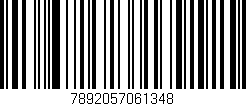 Código de barras (EAN, GTIN, SKU, ISBN): '7892057061348'