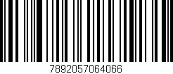 Código de barras (EAN, GTIN, SKU, ISBN): '7892057064066'