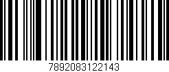 Código de barras (EAN, GTIN, SKU, ISBN): '7892083122143'