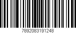 Código de barras (EAN, GTIN, SKU, ISBN): '7892083191248'