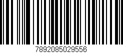Código de barras (EAN, GTIN, SKU, ISBN): '7892085029556'