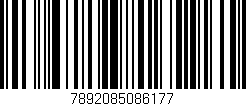 Código de barras (EAN, GTIN, SKU, ISBN): '7892085086177'
