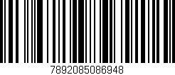 Código de barras (EAN, GTIN, SKU, ISBN): '7892085086948'