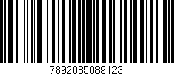 Código de barras (EAN, GTIN, SKU, ISBN): '7892085089123'