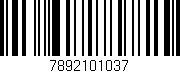 Código de barras (EAN, GTIN, SKU, ISBN): '7892101037'