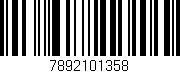 Código de barras (EAN, GTIN, SKU, ISBN): '7892101358'