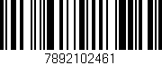 Código de barras (EAN, GTIN, SKU, ISBN): '7892102461'