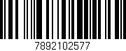 Código de barras (EAN, GTIN, SKU, ISBN): '7892102577'