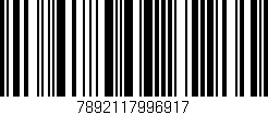 Código de barras (EAN, GTIN, SKU, ISBN): '7892117996917'