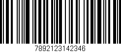 Código de barras (EAN, GTIN, SKU, ISBN): '7892123142346'