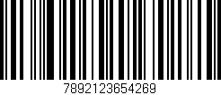 Código de barras (EAN, GTIN, SKU, ISBN): '7892123654269'