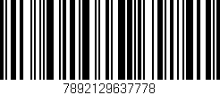 Código de barras (EAN, GTIN, SKU, ISBN): '7892129637778'