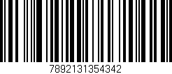 Código de barras (EAN, GTIN, SKU, ISBN): '7892131354342'
