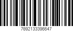 Código de barras (EAN, GTIN, SKU, ISBN): '7892133396647'