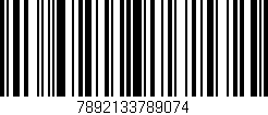 Código de barras (EAN, GTIN, SKU, ISBN): '7892133789074'