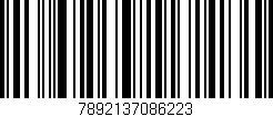 Código de barras (EAN, GTIN, SKU, ISBN): '7892137086223'