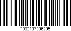 Código de barras (EAN, GTIN, SKU, ISBN): '7892137086285'