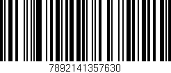 Código de barras (EAN, GTIN, SKU, ISBN): '7892141357630'