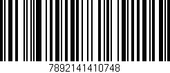 Código de barras (EAN, GTIN, SKU, ISBN): '7892141410748'
