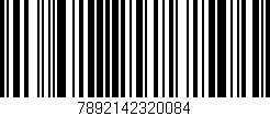 Código de barras (EAN, GTIN, SKU, ISBN): '7892142320084'