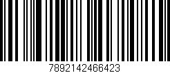 Código de barras (EAN, GTIN, SKU, ISBN): '7892142466423'