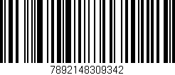 Código de barras (EAN, GTIN, SKU, ISBN): '7892148309342'