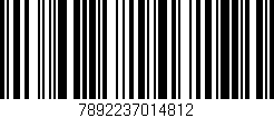Código de barras (EAN, GTIN, SKU, ISBN): '7892237014812'