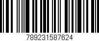 Código de barras (EAN, GTIN, SKU, ISBN): '789231587624'