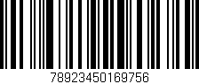 Código de barras (EAN, GTIN, SKU, ISBN): '78923450169756'