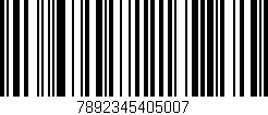 Código de barras (EAN, GTIN, SKU, ISBN): '7892345405007'