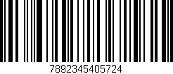 Código de barras (EAN, GTIN, SKU, ISBN): '7892345405724'
