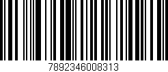 Código de barras (EAN, GTIN, SKU, ISBN): '7892346008313'