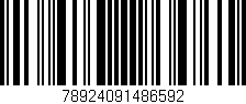 Código de barras (EAN, GTIN, SKU, ISBN): '78924091486592'