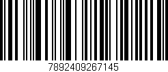 Código de barras (EAN, GTIN, SKU, ISBN): '7892409267145'