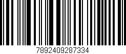 Código de barras (EAN, GTIN, SKU, ISBN): '7892409287334'