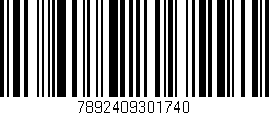 Código de barras (EAN, GTIN, SKU, ISBN): '7892409301740'