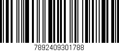 Código de barras (EAN, GTIN, SKU, ISBN): '7892409301788'