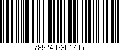 Código de barras (EAN, GTIN, SKU, ISBN): '7892409301795'