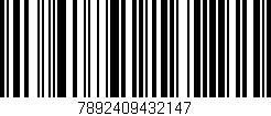 Código de barras (EAN, GTIN, SKU, ISBN): '7892409432147'