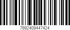 Código de barras (EAN, GTIN, SKU, ISBN): '7892409447424'